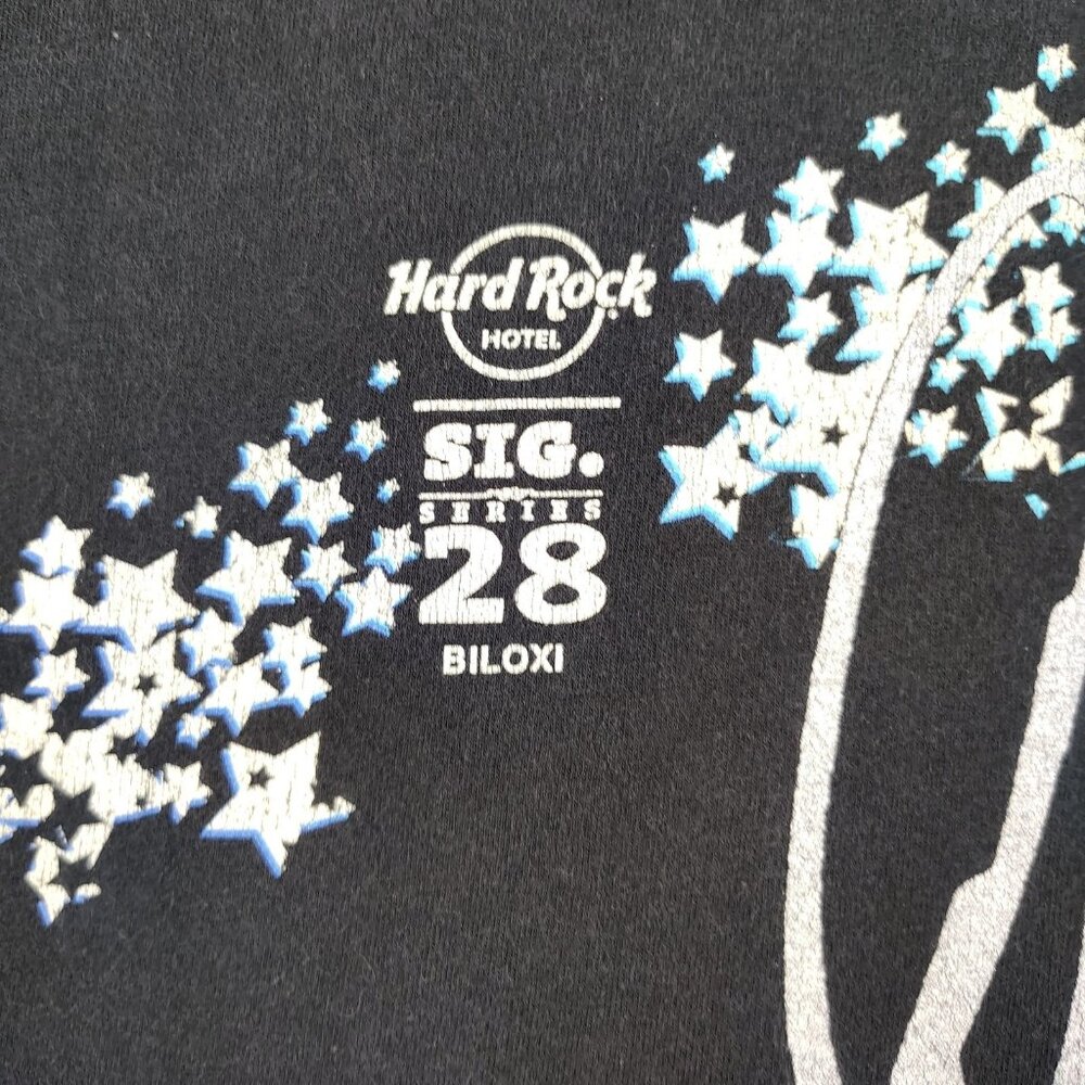 Hard Rock Hotel Cafe T Shirt Mens Large Peace Love Signature Series 28 Biloxi - Picture 4 of 7